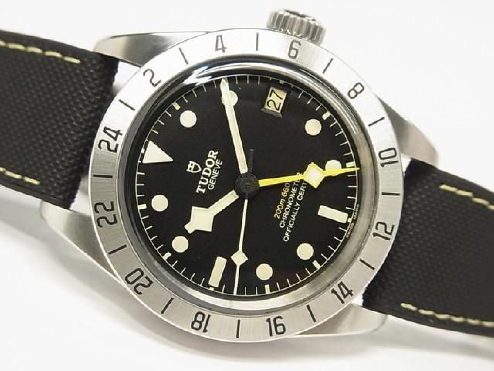 TUDOR black bay Pro rubber belt Specification 79470 '23 purchased Mens 192991137 hannari-shop