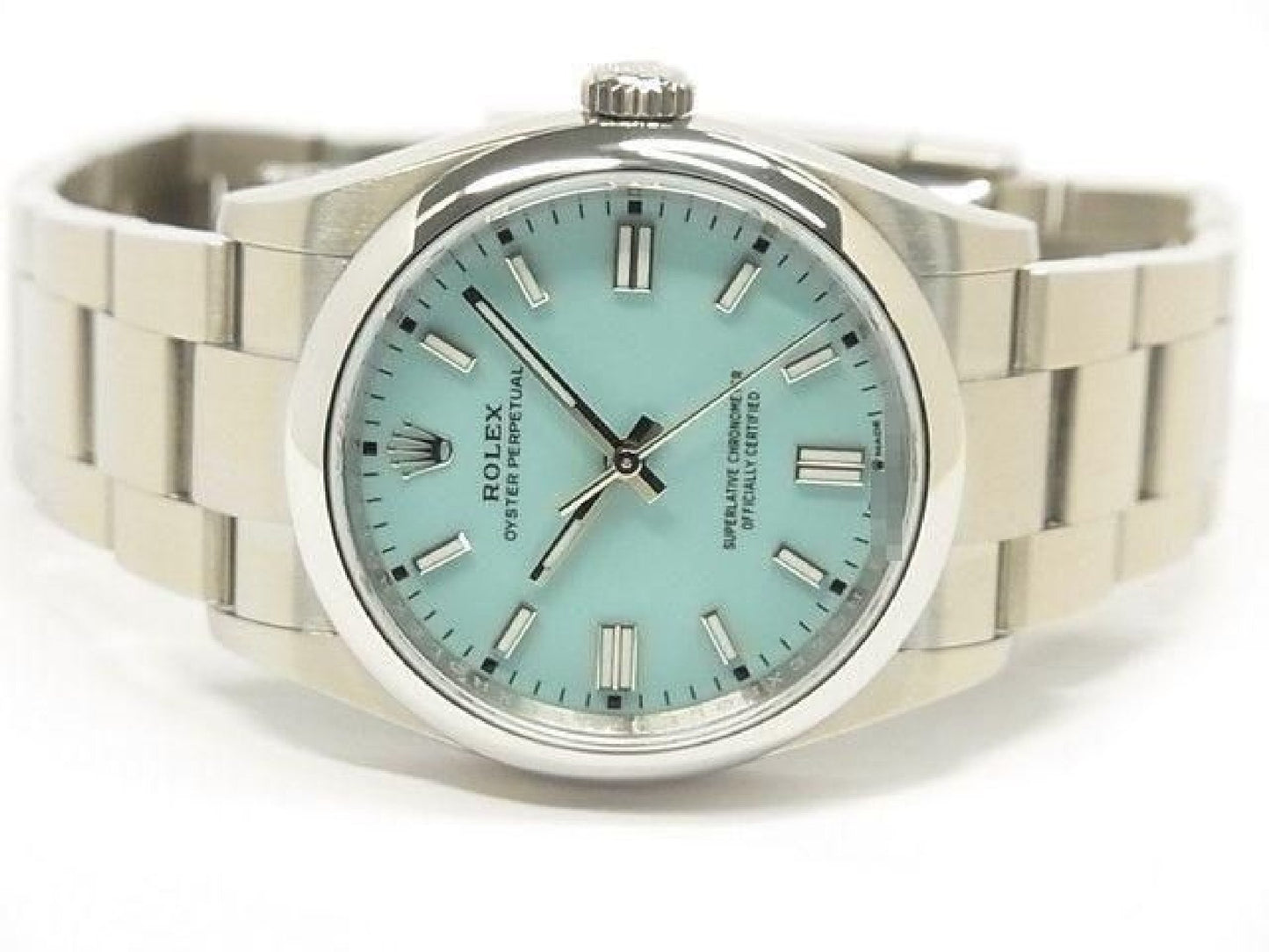 ROLEX Oyster PERPETUAL 36 turquoise 126000 '25 purchased Mens 193155855 hannari-shop