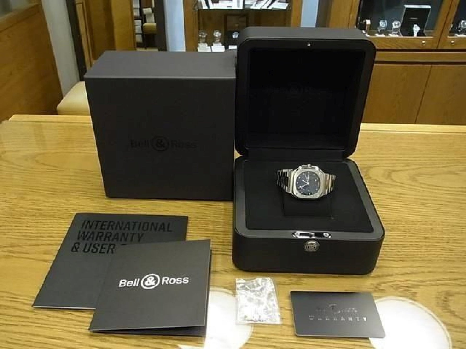 BELL & ROSS BR-05 36 MM blue diamond Eagle Mens 193156210 hannari-shop