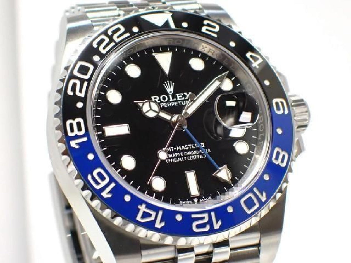 ROLEX GMT MasterII blue black bezel 126710BLNR Jubilee Bracelet '25 purchased Mens 193177198 hannari-shop