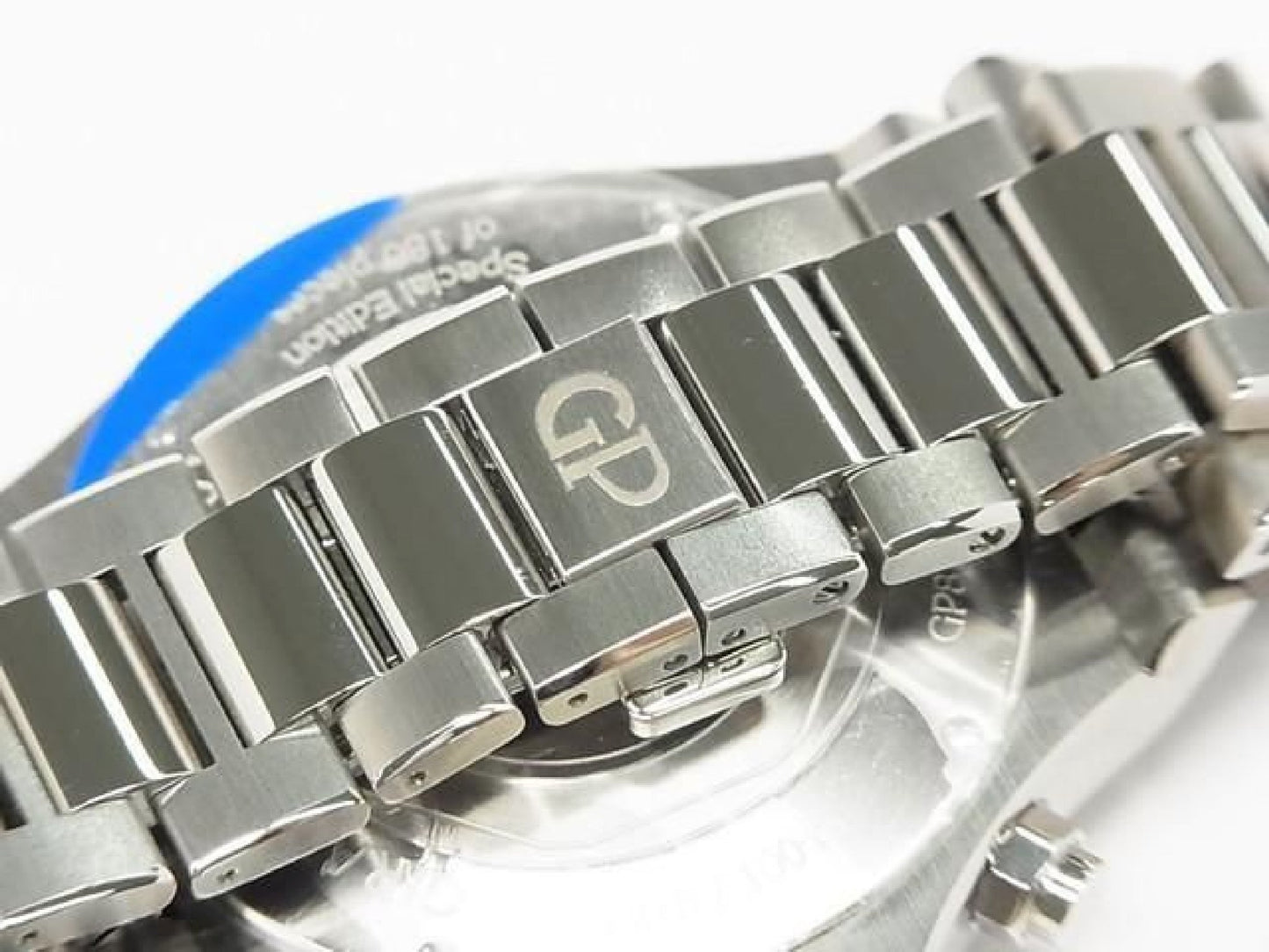 GIRARD PERREGAUX Laureato Chronograph 42 MM isblå world180 Lot Limited Herre 193178415 hannari-shop
