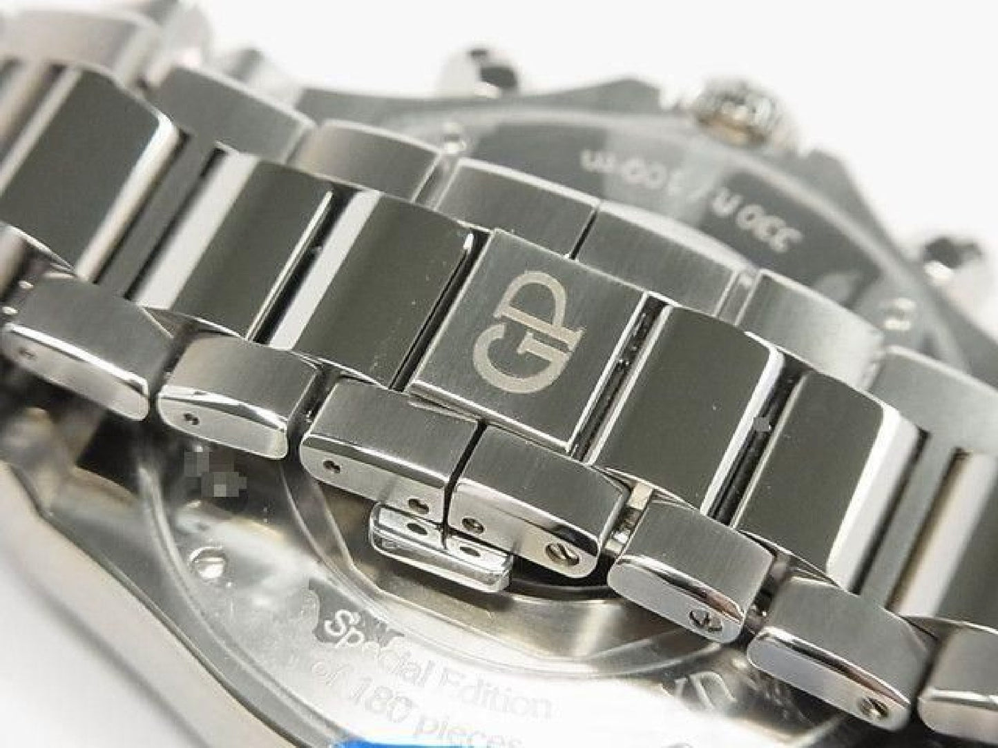 GIRARD PERREGAUX Laureato Chronograph 42 MM isblå world180 Lot Limited Herre 193178415 hannari-shop