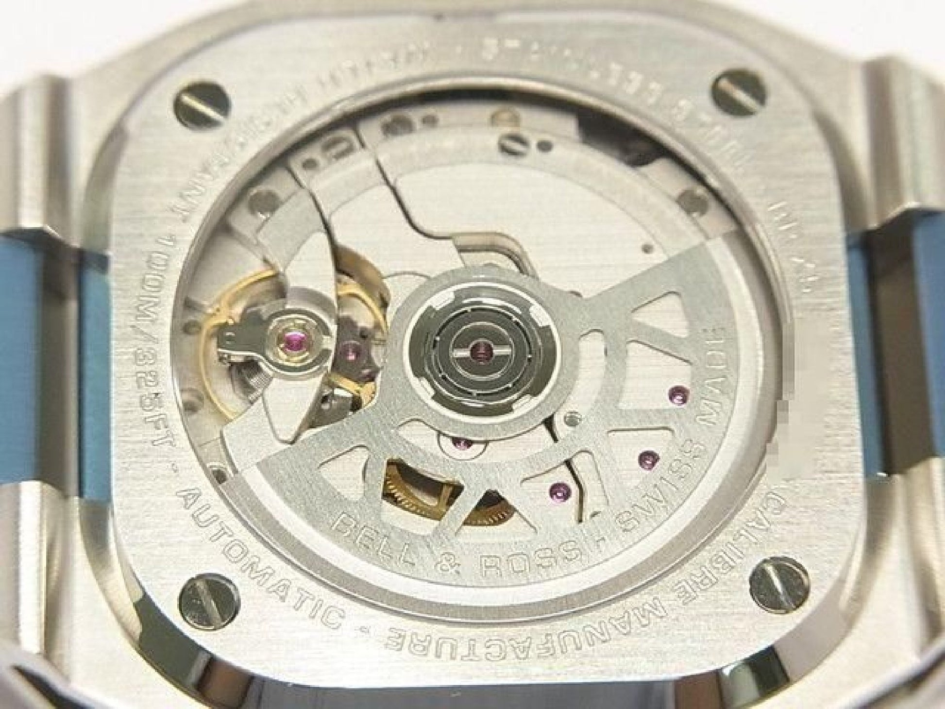 BELL & ROSS BR-X5 iridescent BRX5R-IRS-ST/SRB ongebruikt Heren 193184259 hannari-shop