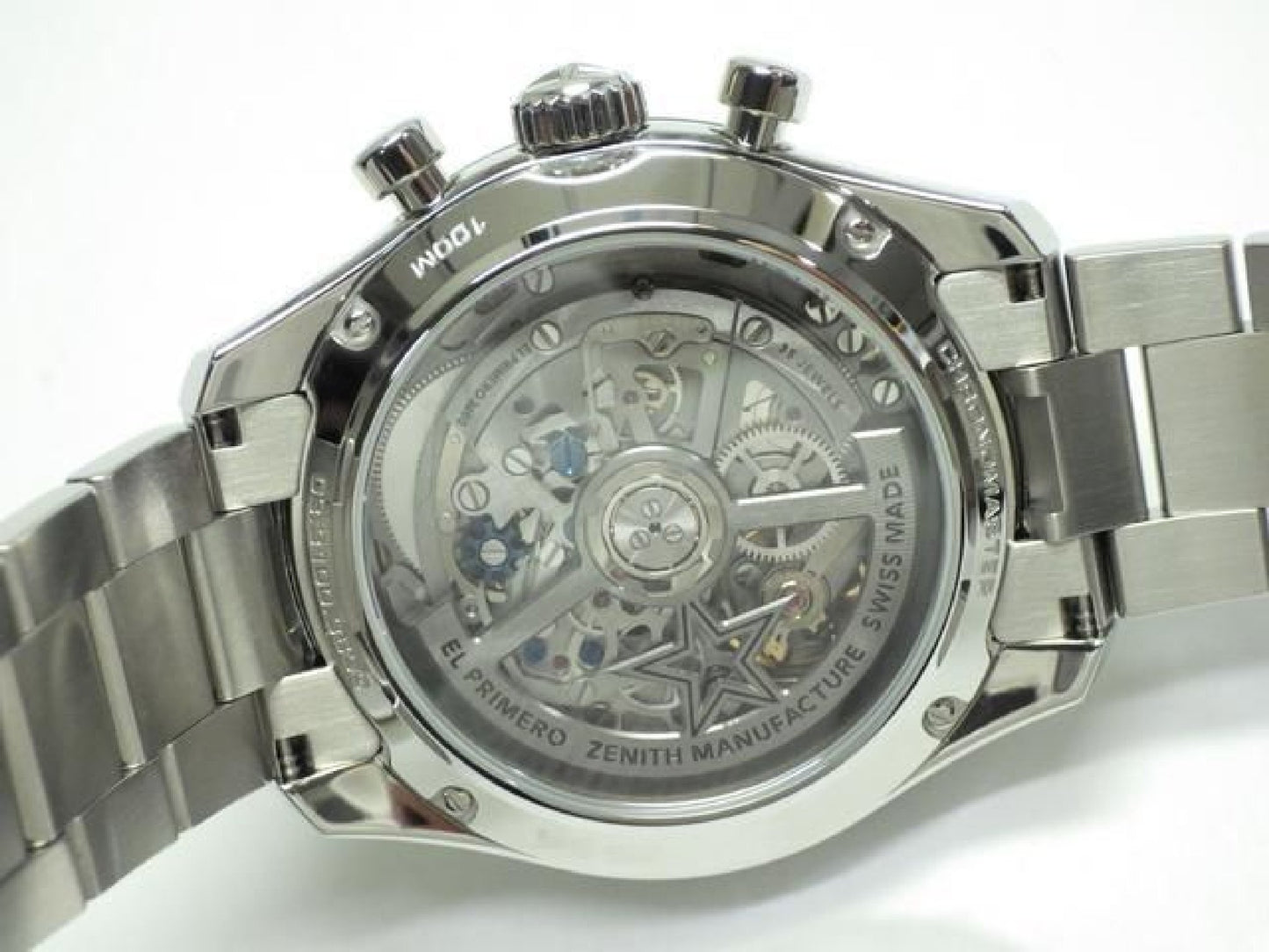 ZENITH Chrono Master sports Ref.03.3100.3600/69.M3100 Genuine goods '24 purchased Mens 193198077 hannari-shop