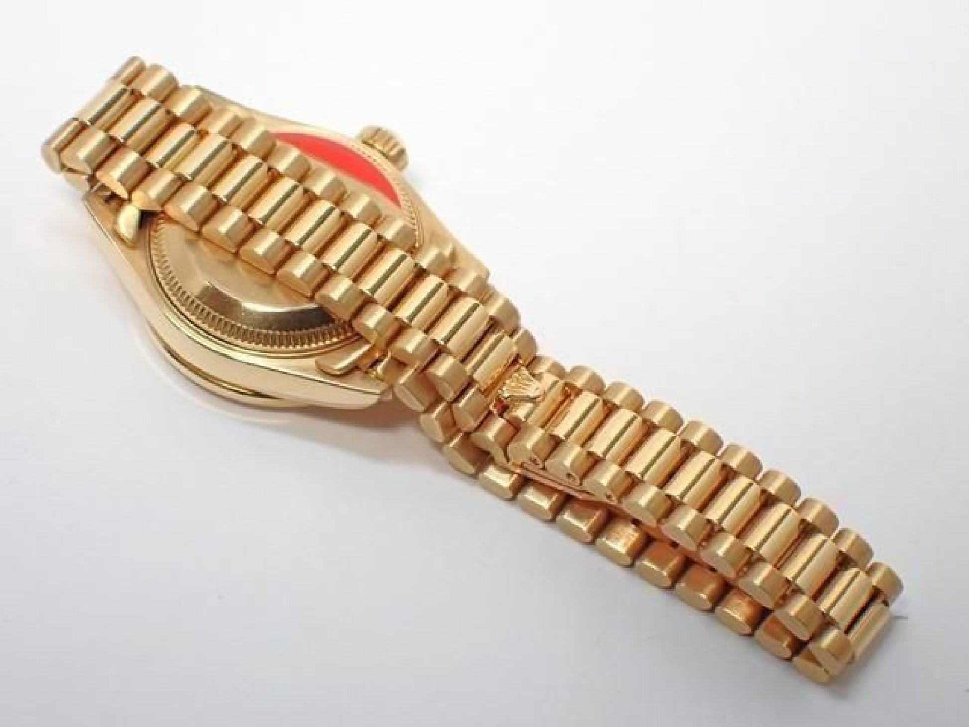ROLEX Datejust champagne 10P diamantkrans diamant 18KYG President-armbånd A-serie herre 193199743 hannari-shop