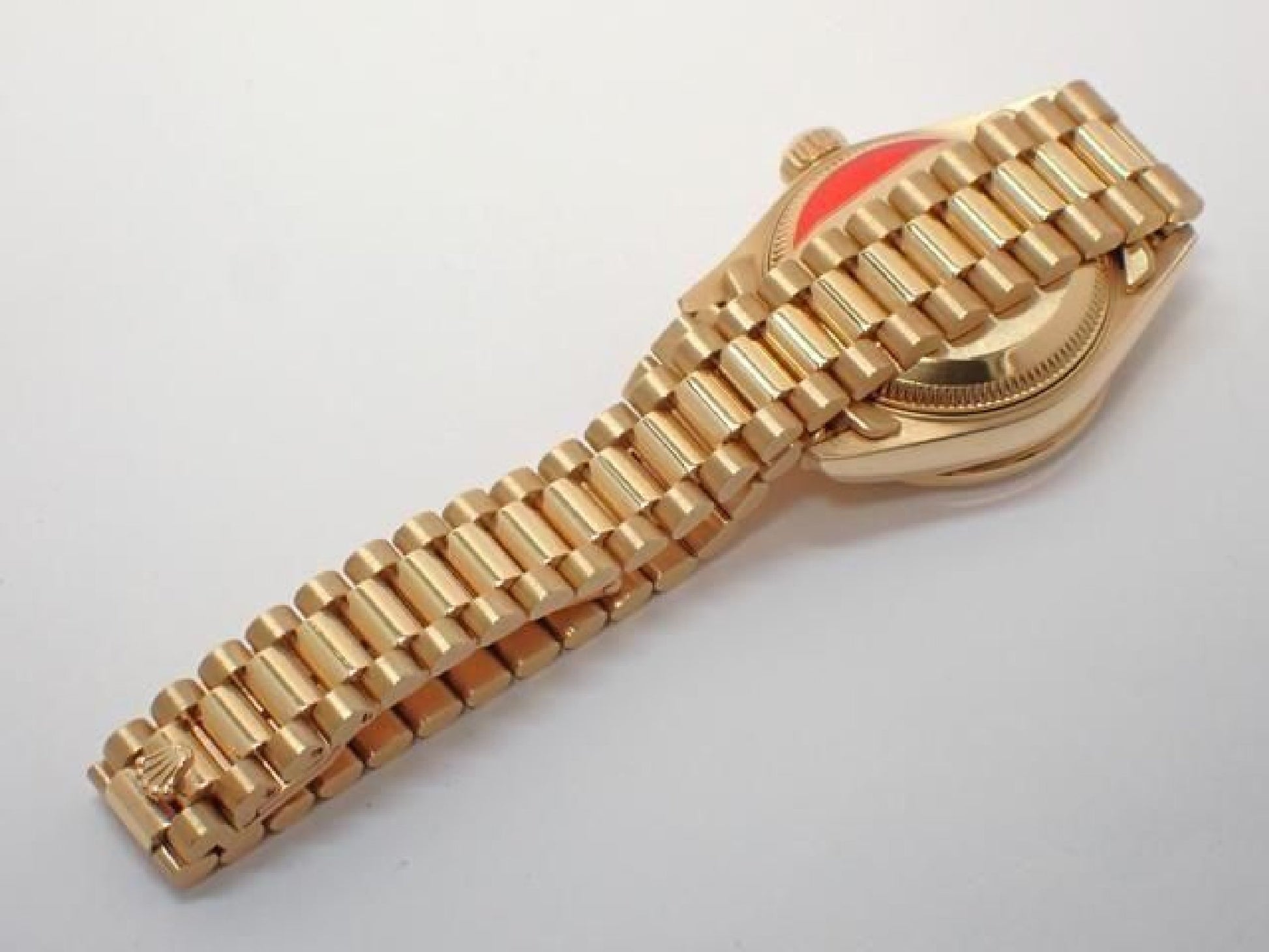 ROLEX Datejust champagne 10P diamantkrans diamant 18KYG President-armbånd A-serie herre 193199743 hannari-shop
