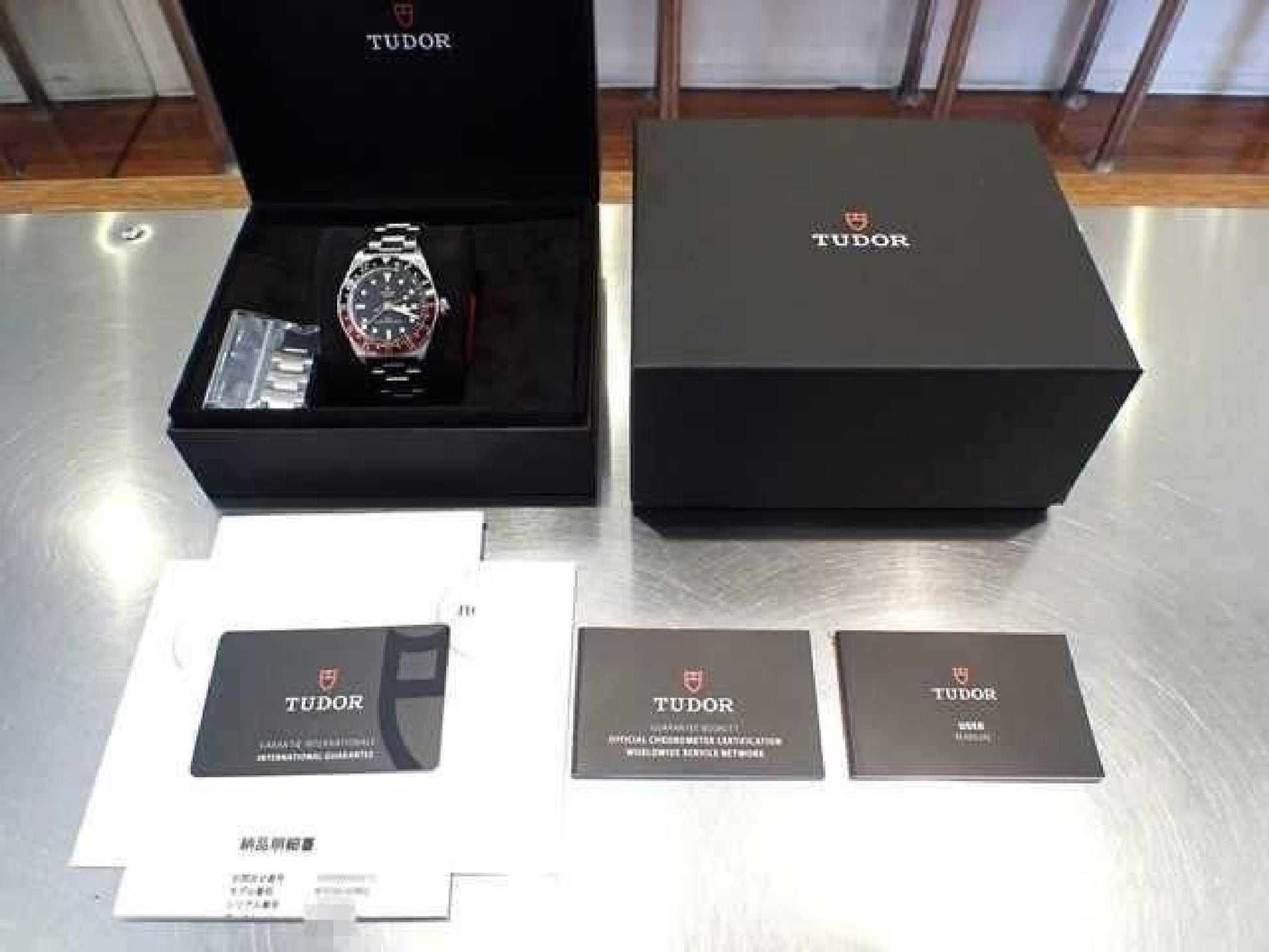 TUDOR black bay 58 GMT black x burgundy bezel Ref.7939G1A0NRU '25 Mens 193261363 hannari-shop