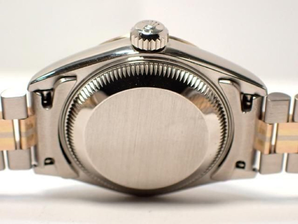 ROLEX Datejust Tridor 18KWG/ President-armbånd champagne urskive 10P diamantindeks '98 herre 193284152 hannari-shop