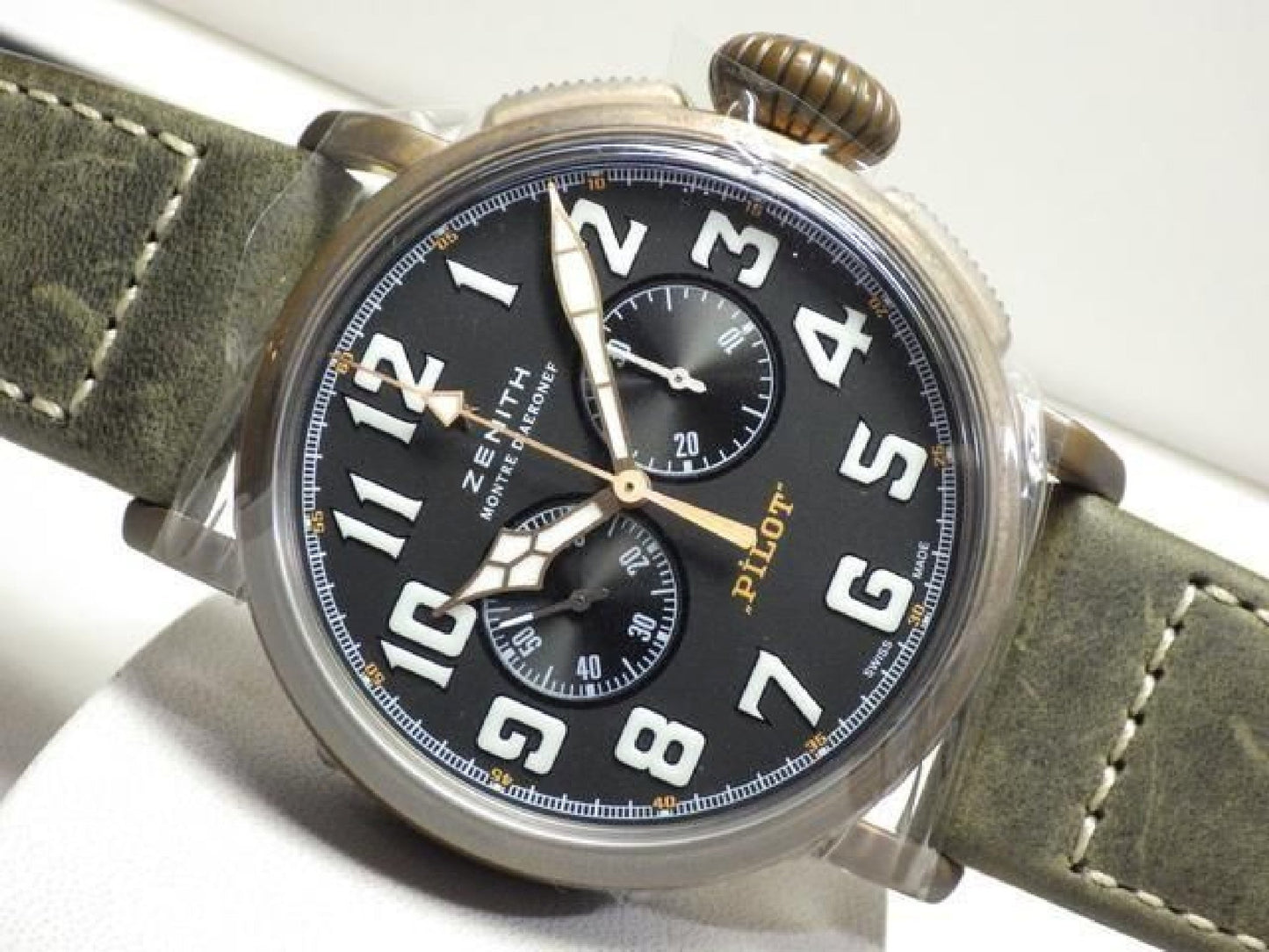ZENITH Pilot's Type20 Chronograph EXTRA SPECIAL 29.2430.4069/21.C800 Mens 193285543 hannari-shop