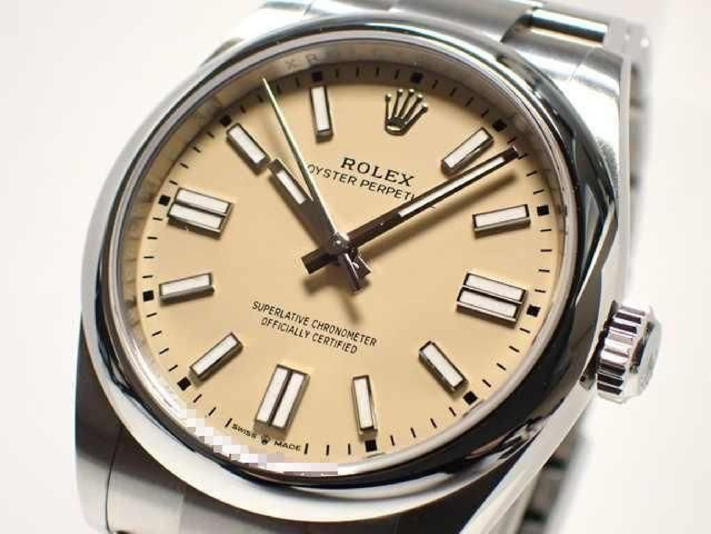 ROLEX Oyster PERPETUAL 41 beige 134300 '25 Mens 193295397 hannari-shop