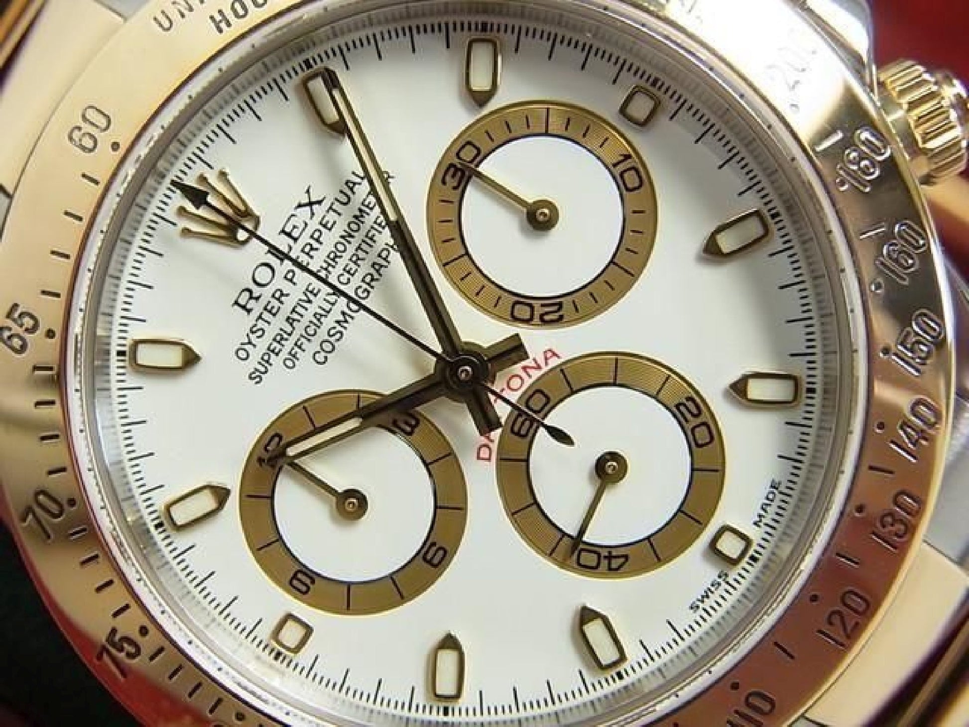 ROLEX Daytona combination white( cream) Ref.116523 Y series Mens 193326742 hannari-shop