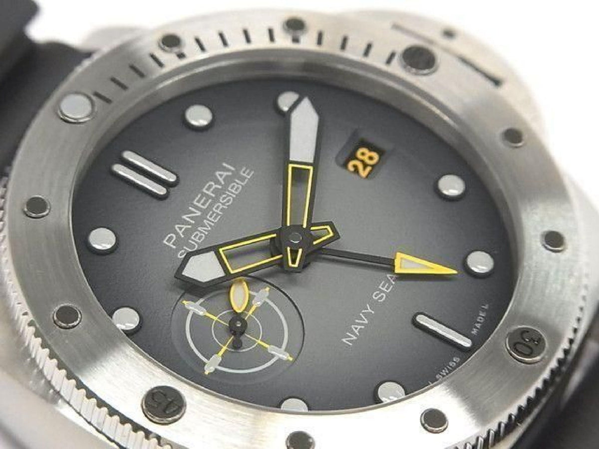 PANERAI Submersible GMT Navy Seals PAM01323 herre 193348013 hannari-shop
