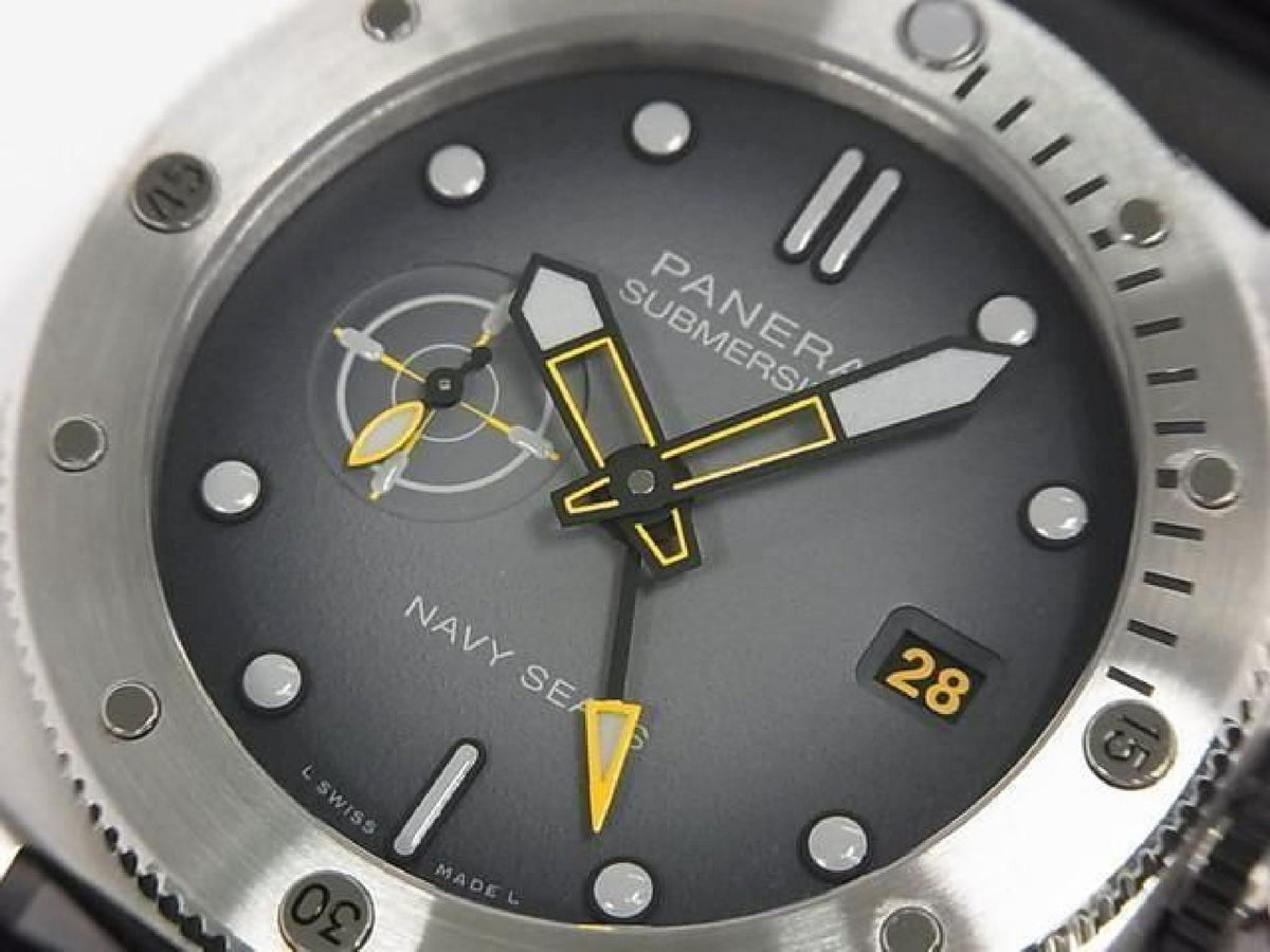 PANERAI Submersible GMT Navy Seals PAM01323 herre 193348013 hannari-shop