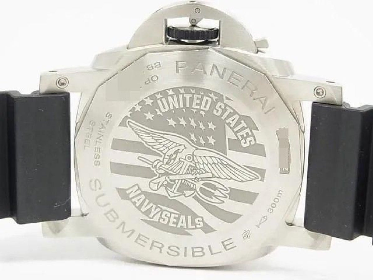 PANERAI Submersible GMT Navy Seals PAM01323 herre 193348013 hannari-shop