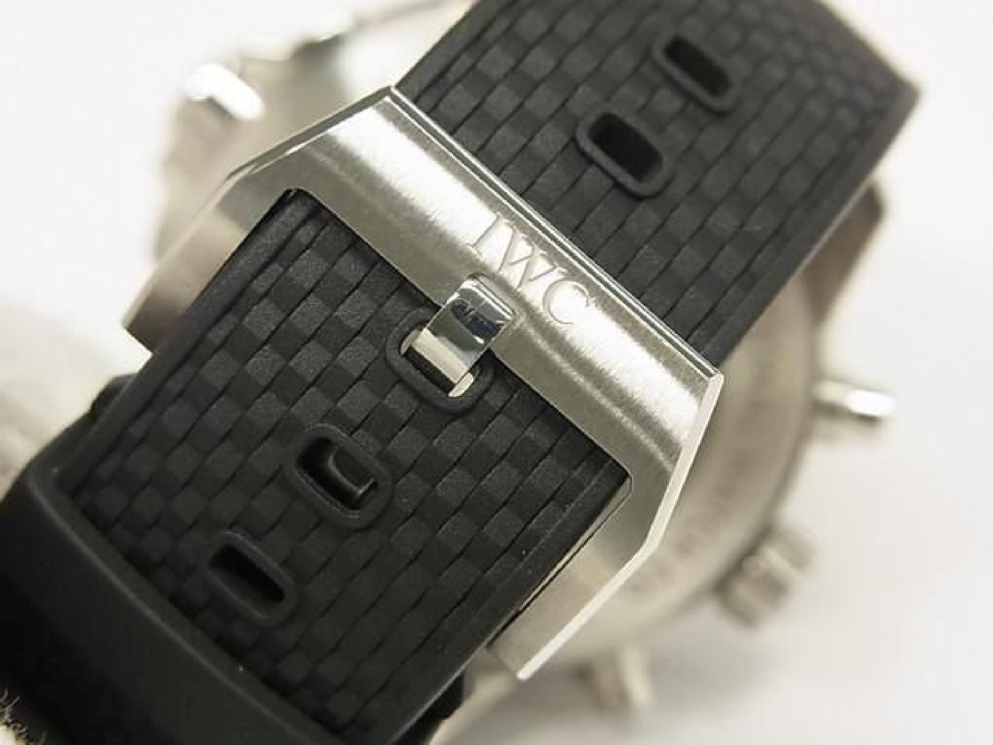 IWC Aquatimer Chronograph zwarte IW376803 authentieke armband heren 193350077 hannari-shop