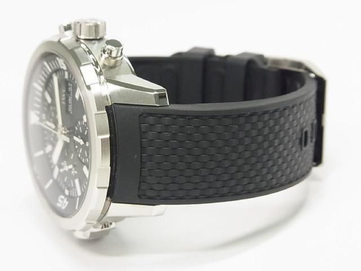 IWC Aquatimer Chronograph zwarte IW376803 authentieke armband heren 193350077 hannari-shop