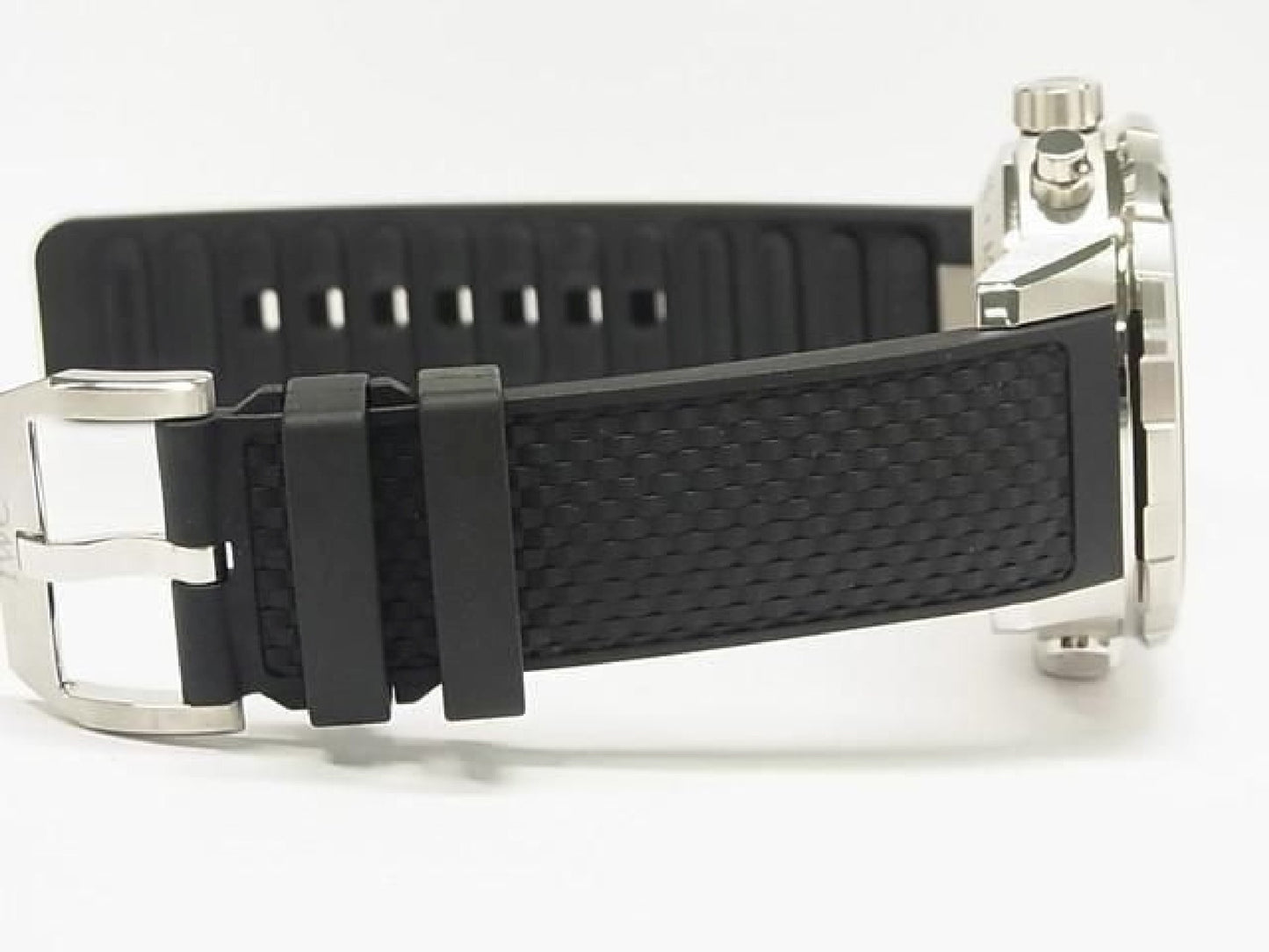 IWC Aquatimer Chronograph zwarte IW376803 authentieke armband heren 193350077 hannari-shop