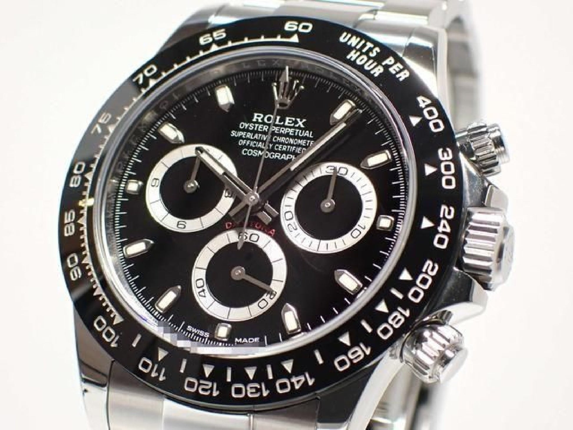 ROLEX Daytona black Dial 116500LN '19 Mens 193382937 hannari-shop