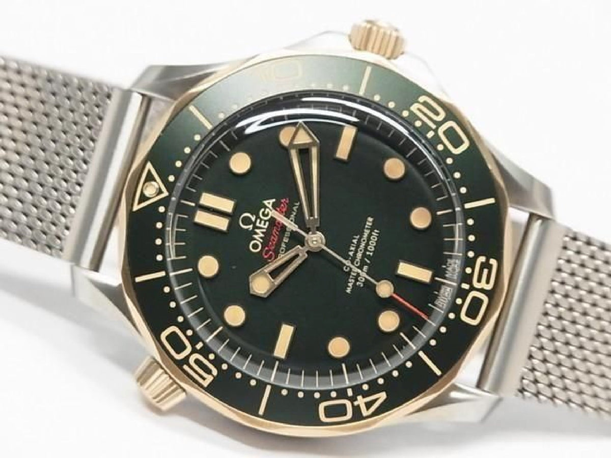 OMEGA SEA MASTER Divers300M Titanium x bronze gold 210.90.42.20.10.001 Mens 193480605 hannari-shop