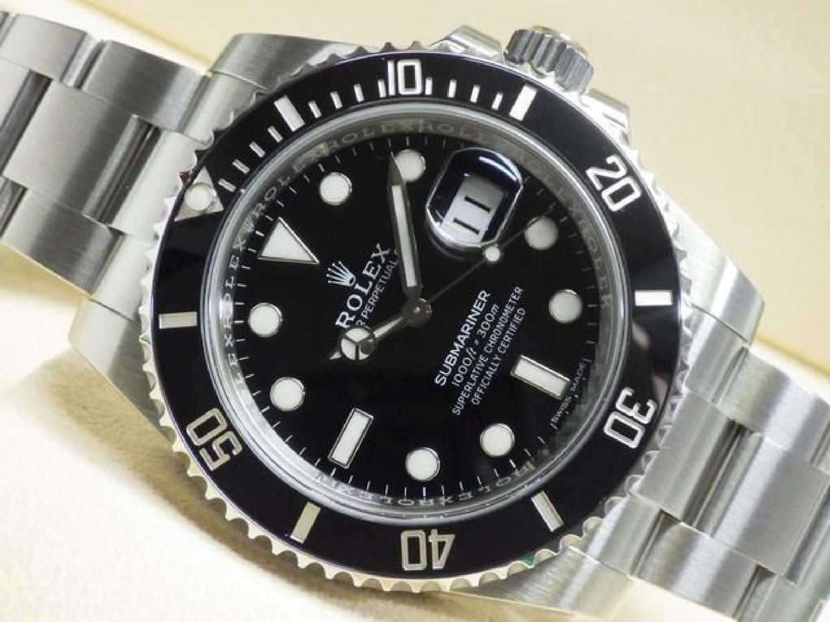 ROLEX Submariner date 116610LN '17 purchased Genuine goods Mens 193487576 hannari-shop