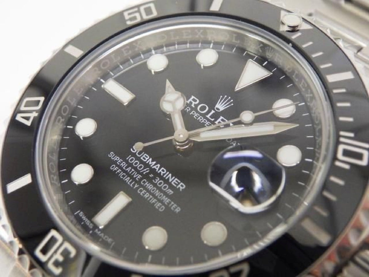 ROLEX Submariner date 116610LN '17 purchased Genuine goods Mens 193487576 hannari-shop