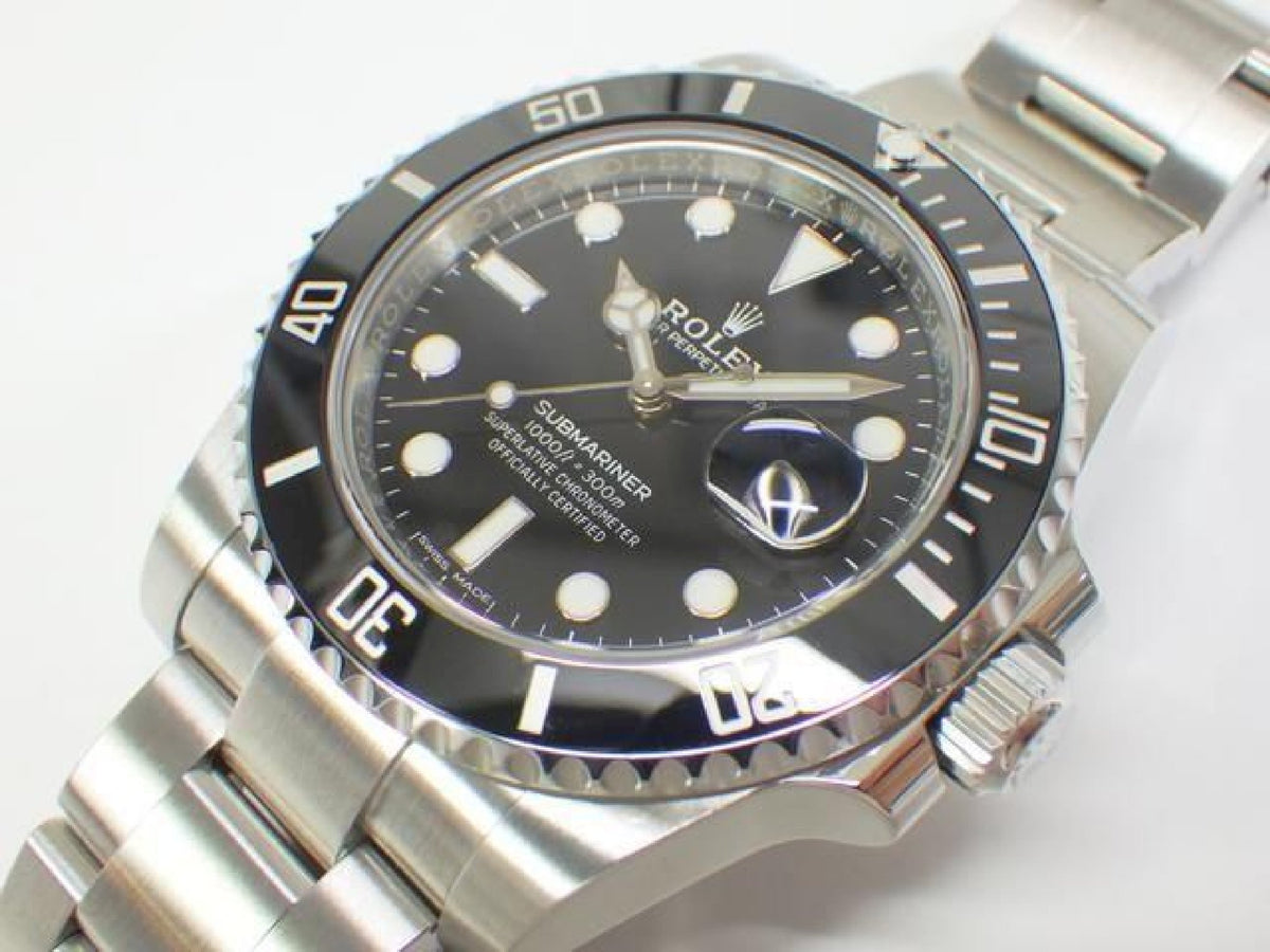 ROLEX Submariner date 116610LN '17 purchased Genuine goods Mens 193487576 hannari-shop