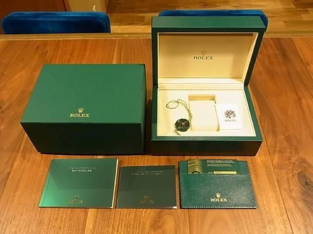 ROLEX Sky-Dweller black 336934 Jubilee Bracelet Specification unused Mens 193487827 hannari-shop
