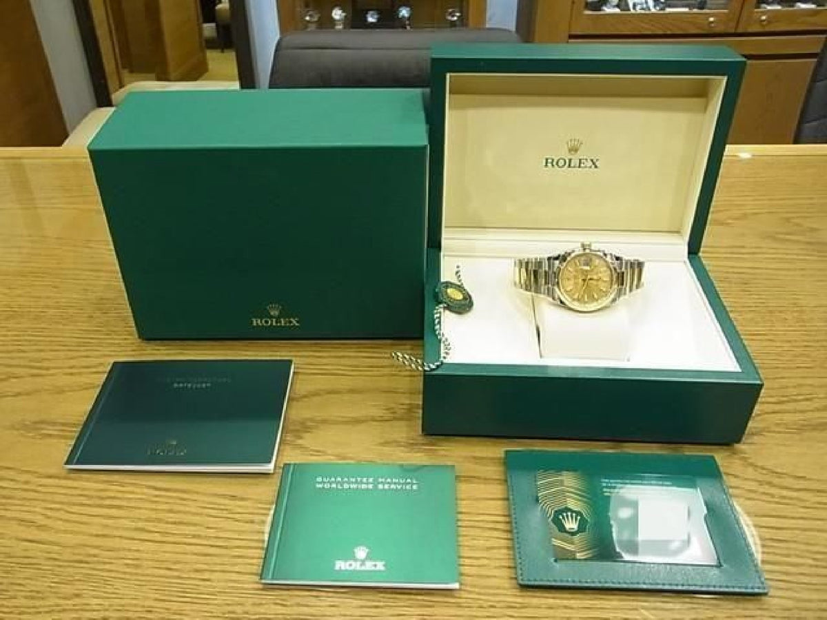 ROLEX Datejust36 SS xYG champagne Ref.126203 Mens 193492858 hannari-shop
