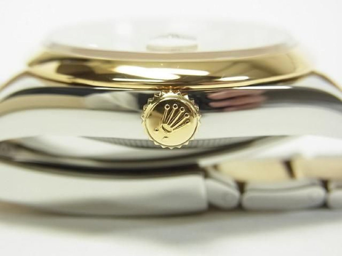 ROLEX Datejust36 SS xYG champagne Ref.126203 Mens 193492858 hannari-shop