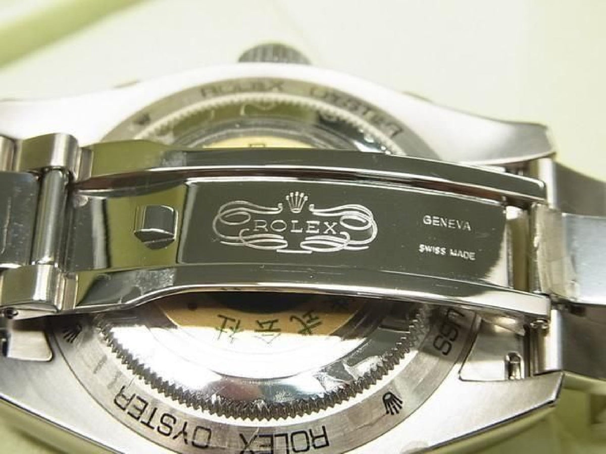 ROLEX Milgauss  black 116400GV V series protective seal unused Mens 193493885 hannari-shop