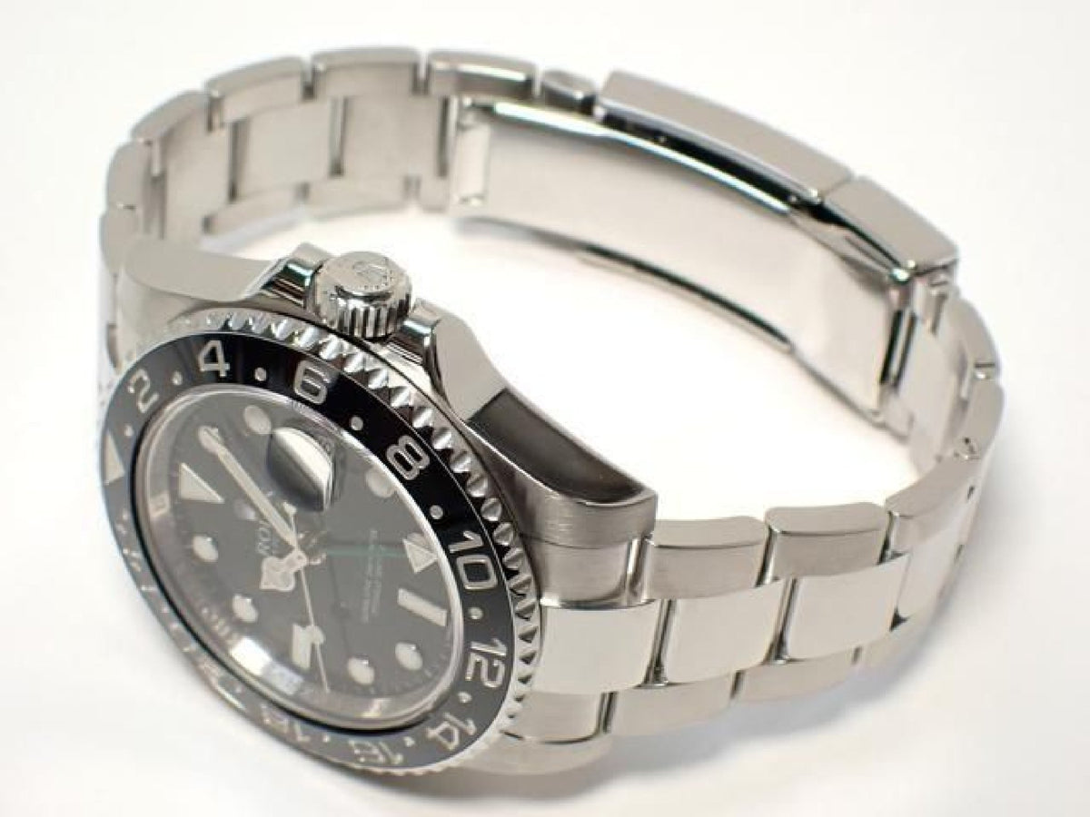ROLEX GMT MasterII black 116710LN maker overhauled '13 Mens 193509940 hannari-shop