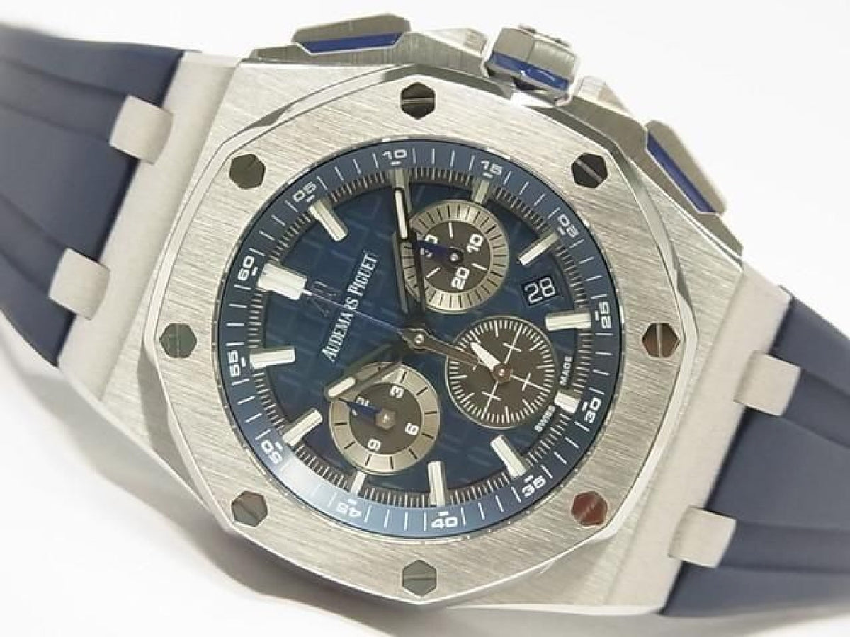 AUDEMARS PIGUET Royal Oak Offshore Chronograph 42 MM blue 26480TI Mens 193571724 hannari-shop