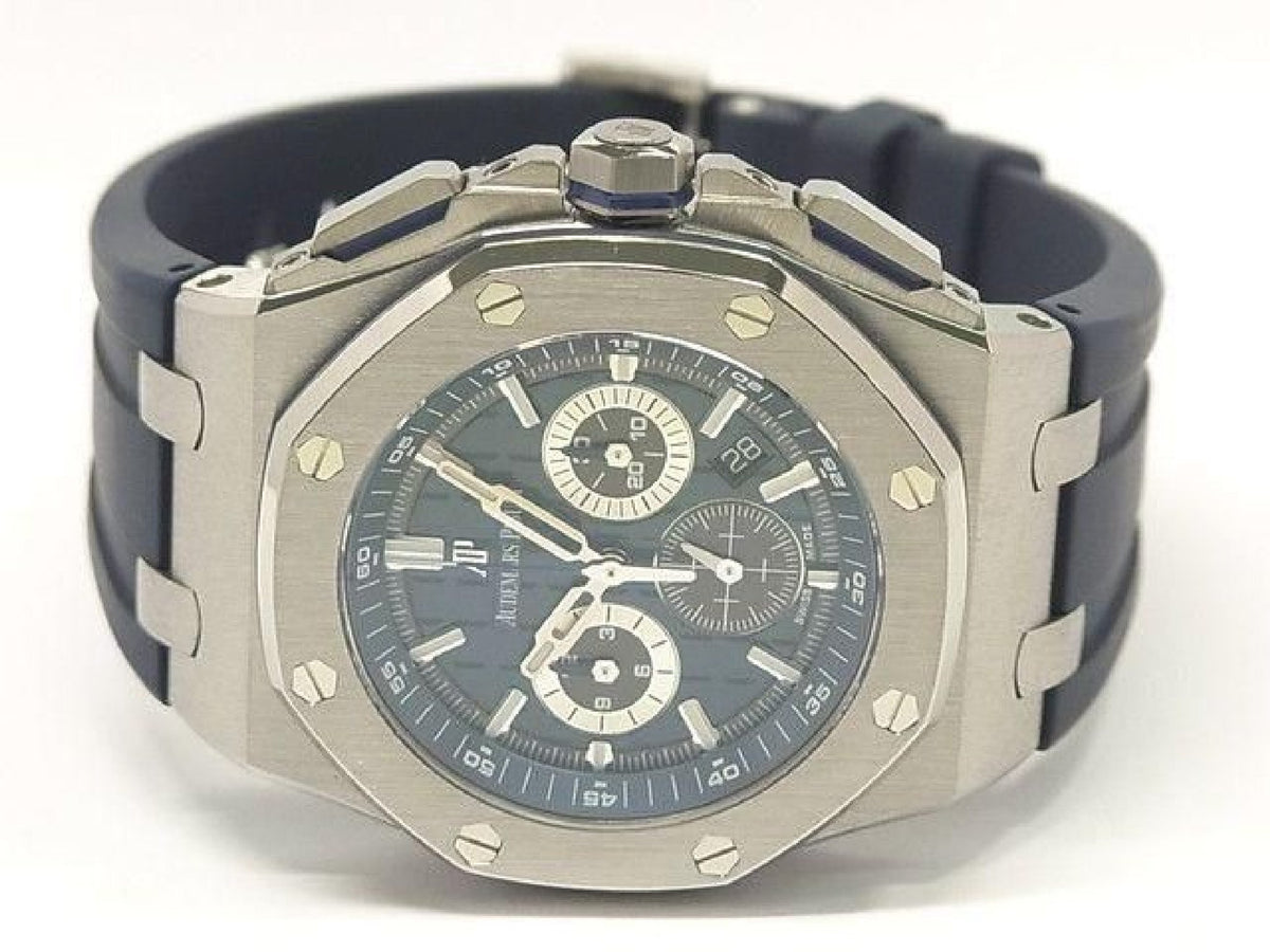 AUDEMARS PIGUET Royal Oak Offshore Chronograph 42 MM blue 26480TI Mens 193571724 hannari-shop