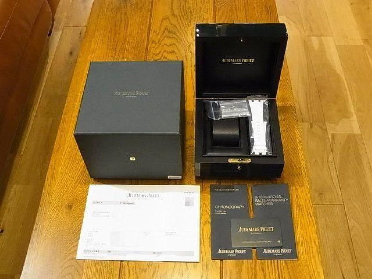 AUDEMARS PIGUET Royal Oak Offshore Chronograph 42 MM blue 26480TI Mens 193571724 hannari-shop