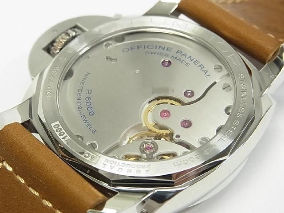 PANERAI Luminor Destro 44 MM Mat blue Ref.PAM01732 Mens 193618066 hannari-shop