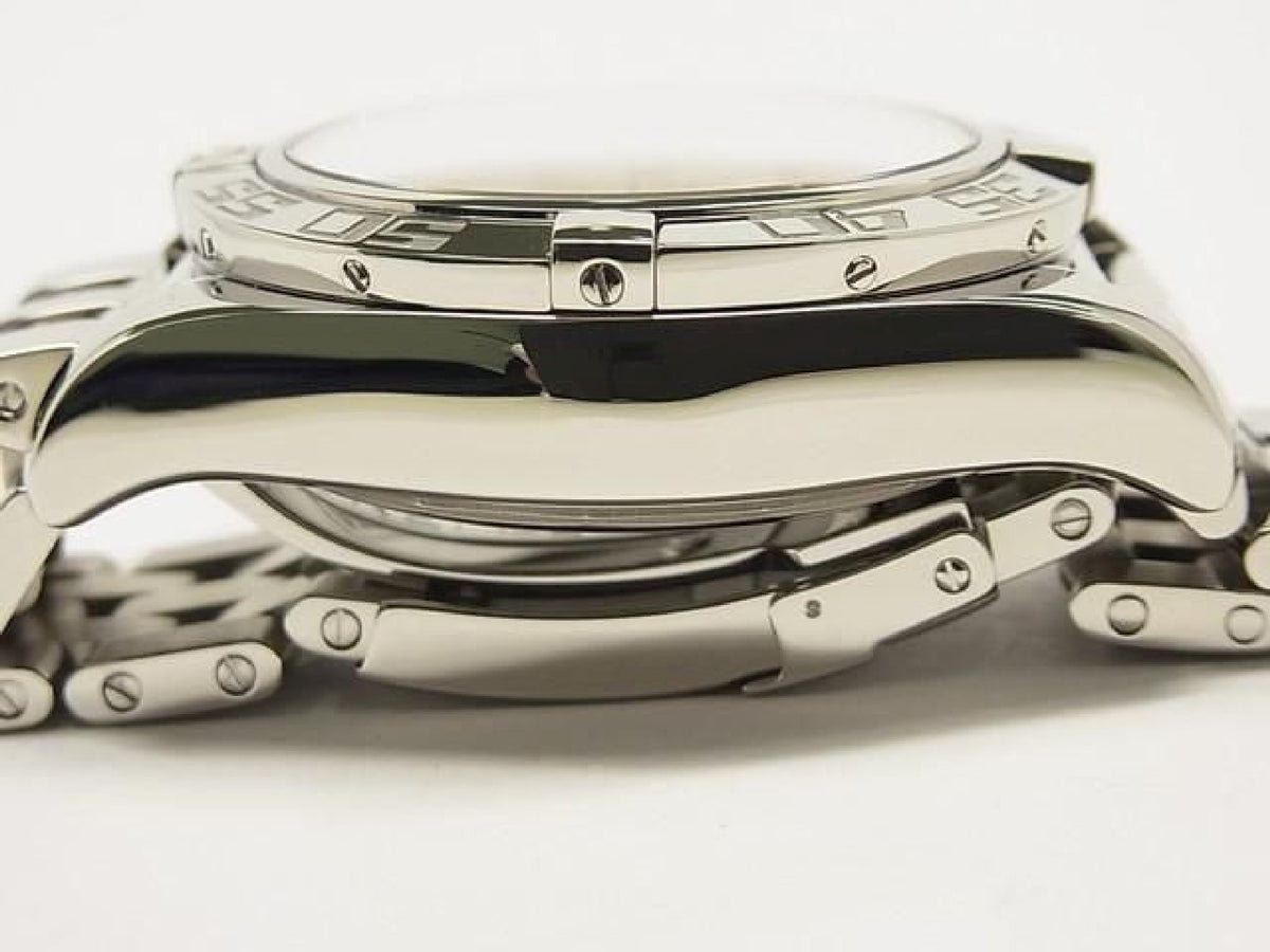 BREITLING Chrono Mat GMT black A041B69PA Genuine goods Mens 193619081 hannari-shop