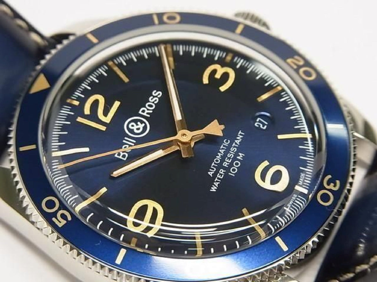 BELL & ROSS BR V2-92 Aeronavale Blau BRV292-BU-G-ST/SCA Herren 193734008 hannari-shop