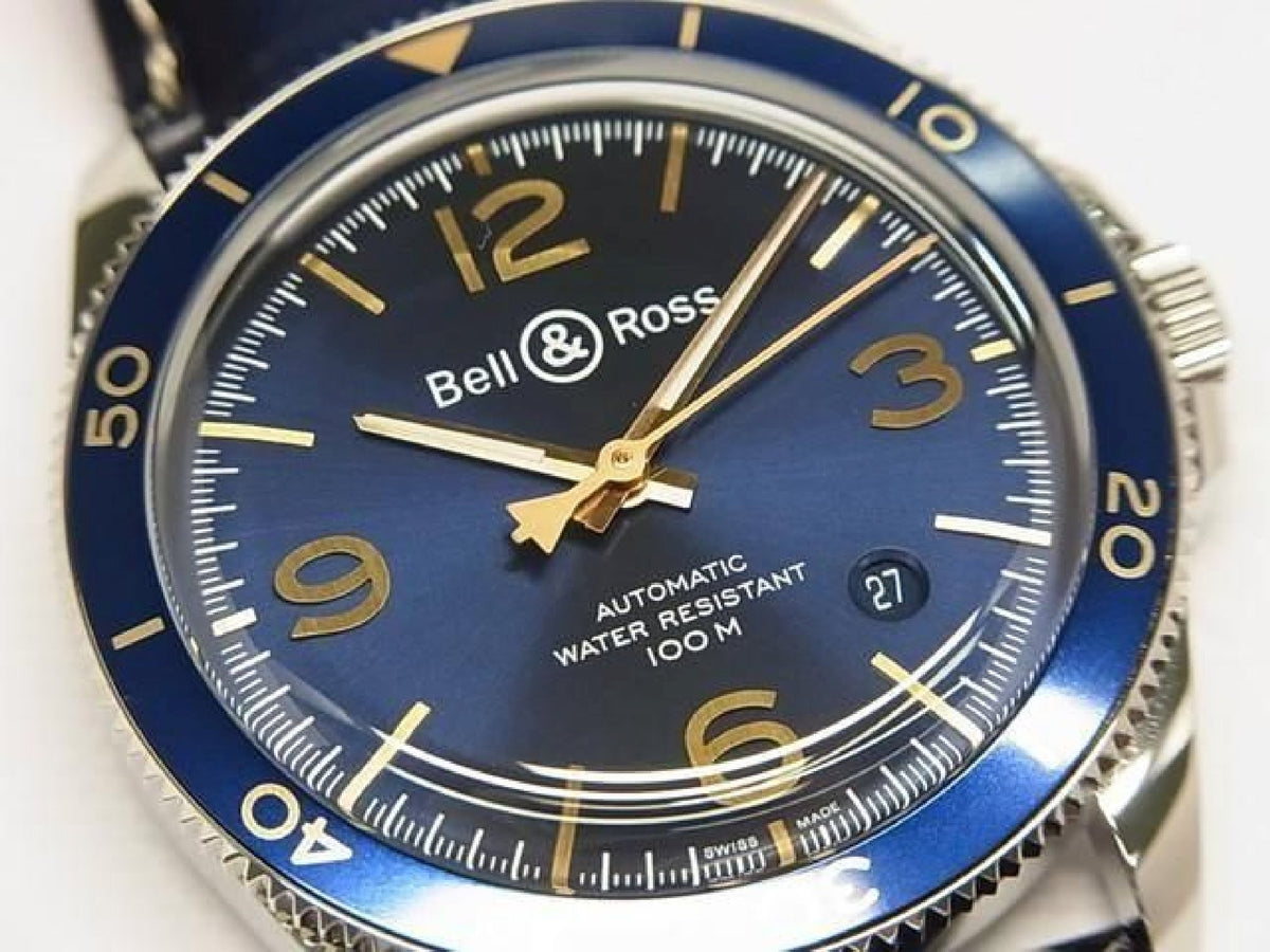 BELL & ROSS BR V2-92 Aeronavale Blau BRV292-BU-G-ST/SCA Herren 193734008 hannari-shop