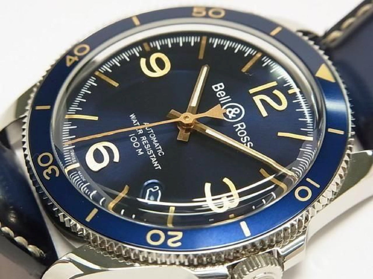 BELL & ROSS BR V2-92 Aeronavale Blau BRV292-BU-G-ST/SCA Herren 193734008 hannari-shop