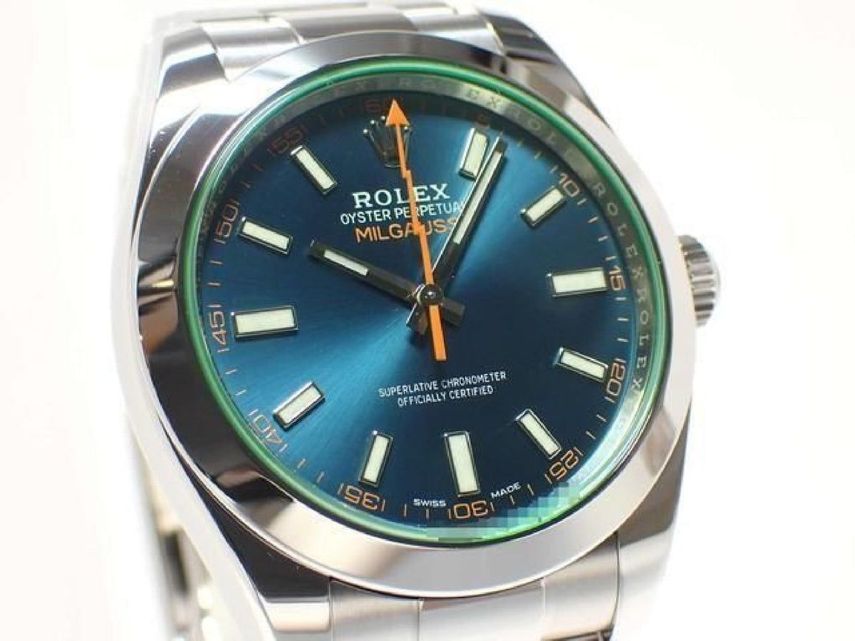 ROLEX Milgauss Z blue 116400GV '21 Herren 193762697 hannari-shop