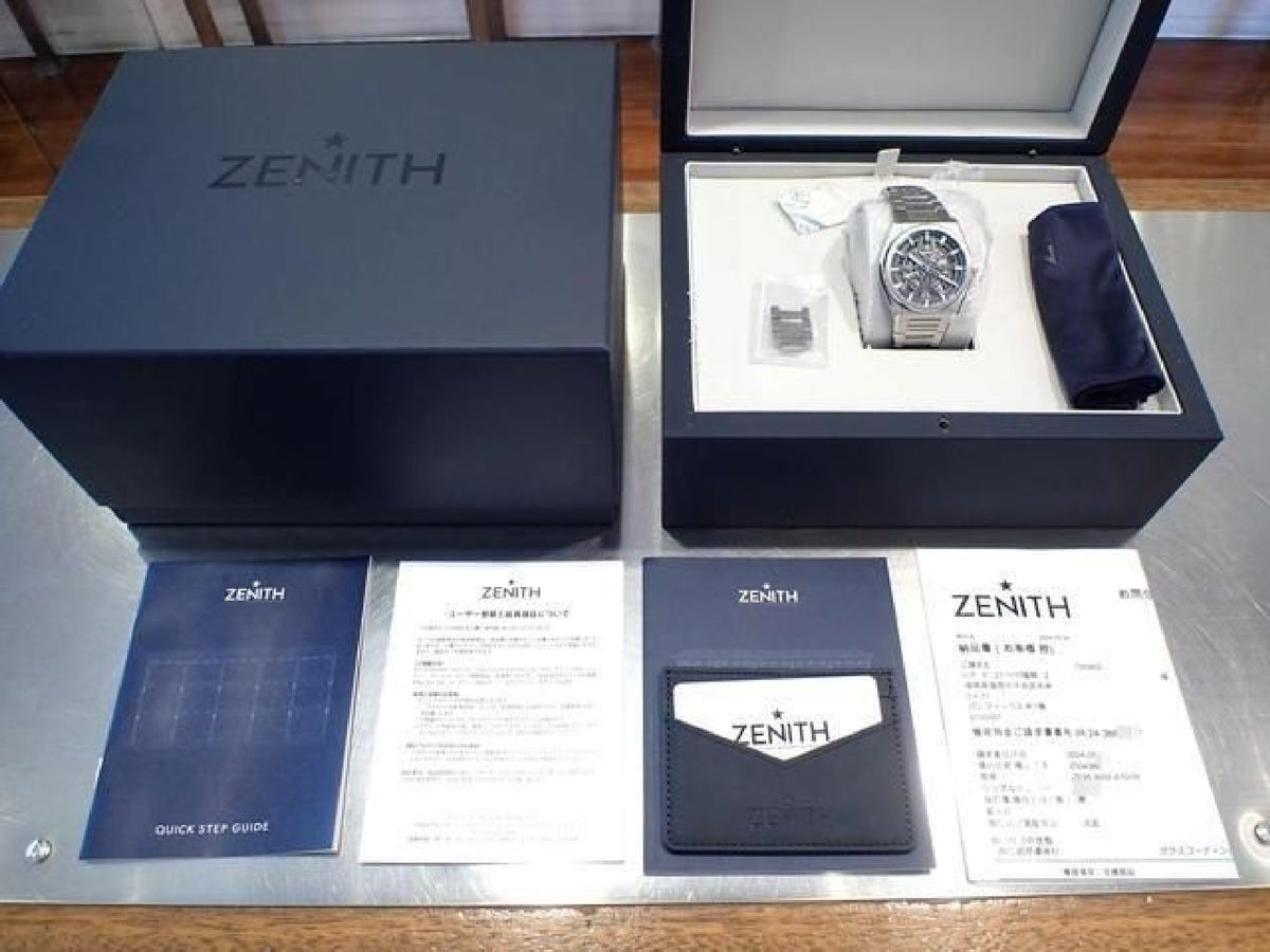ZENITH Defy classic Titanium-armbånd 95.9000.670\/78.M9000 '22 Herre 193782642 hannari-shop