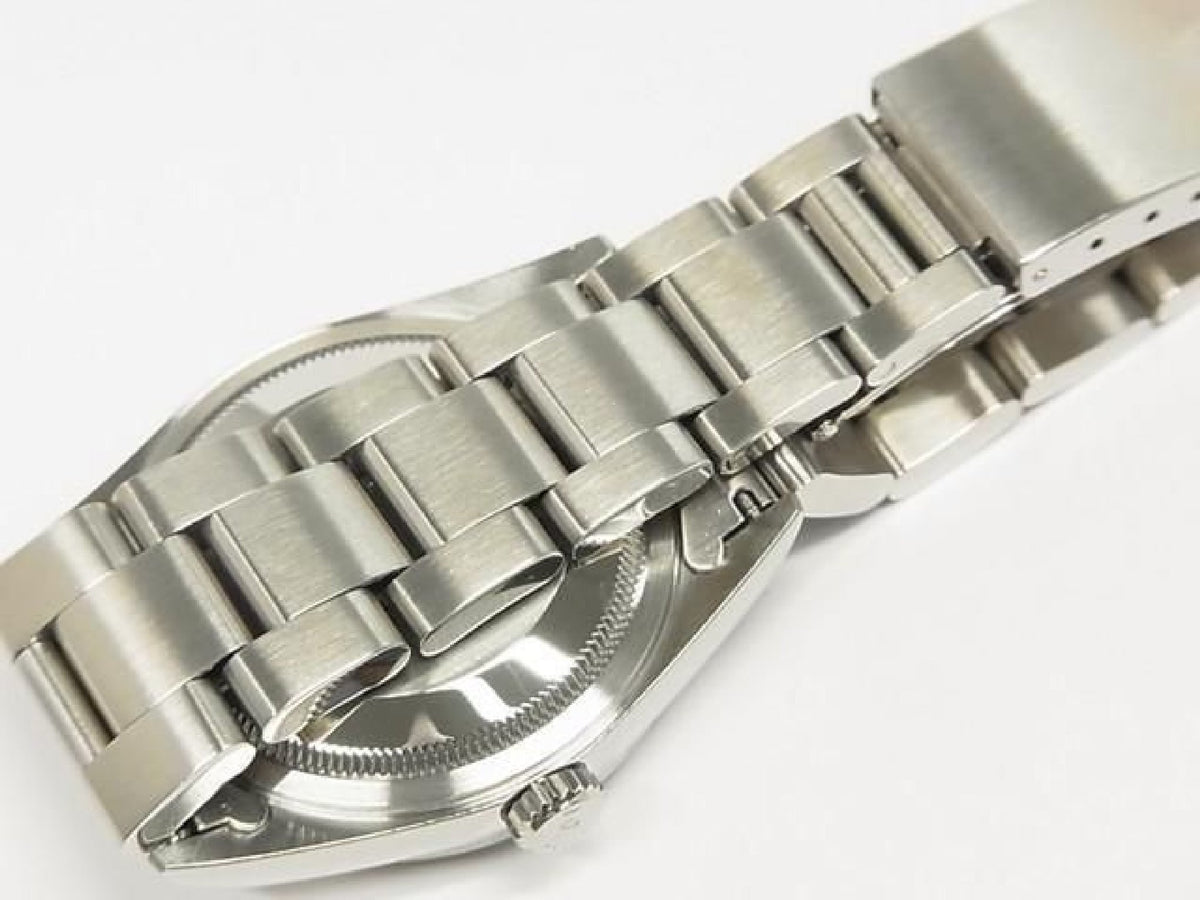 ROLEX Datejust schwarzes Zifferblatt 16200 P-Serie Herren 193793597 hannari-shop