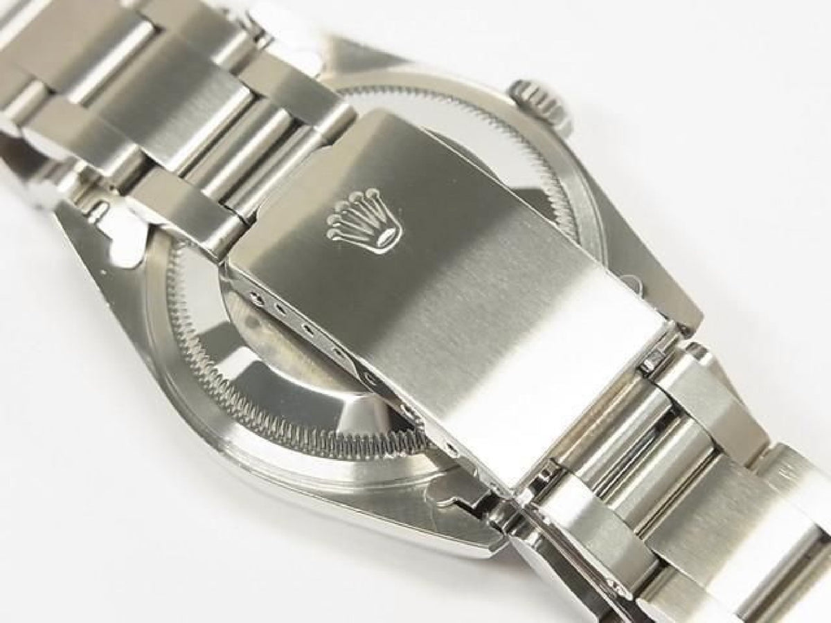 ROLEX Datejust schwarzes Zifferblatt 16200 P-Serie Herren 193793597 hannari-shop