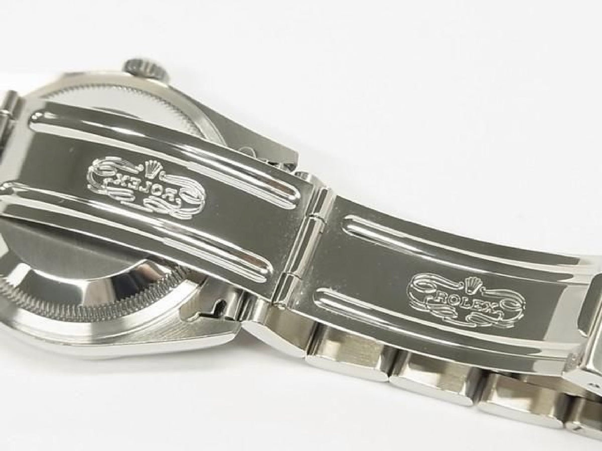 ROLEX Datejust schwarzes Zifferblatt 16200 P-Serie Herren 193793597 hannari-shop