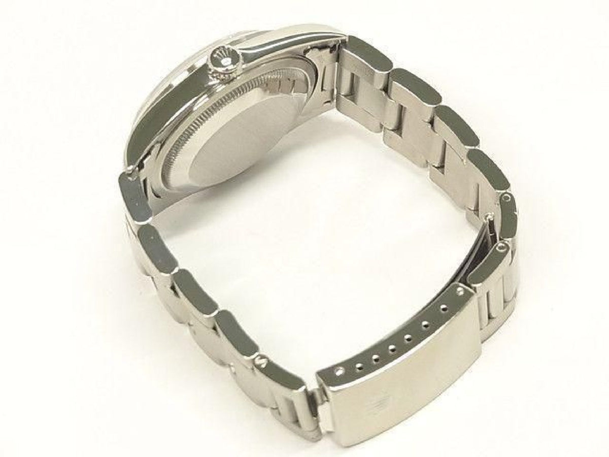 ROLEX Datejust schwarzes Zifferblatt 16200 P-Serie Herren 193793597 hannari-shop
