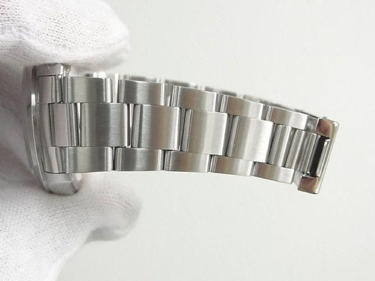 ROLEX Datejust schwarzes Zifferblatt 16200 P-Serie Herren 193793597 hannari-shop