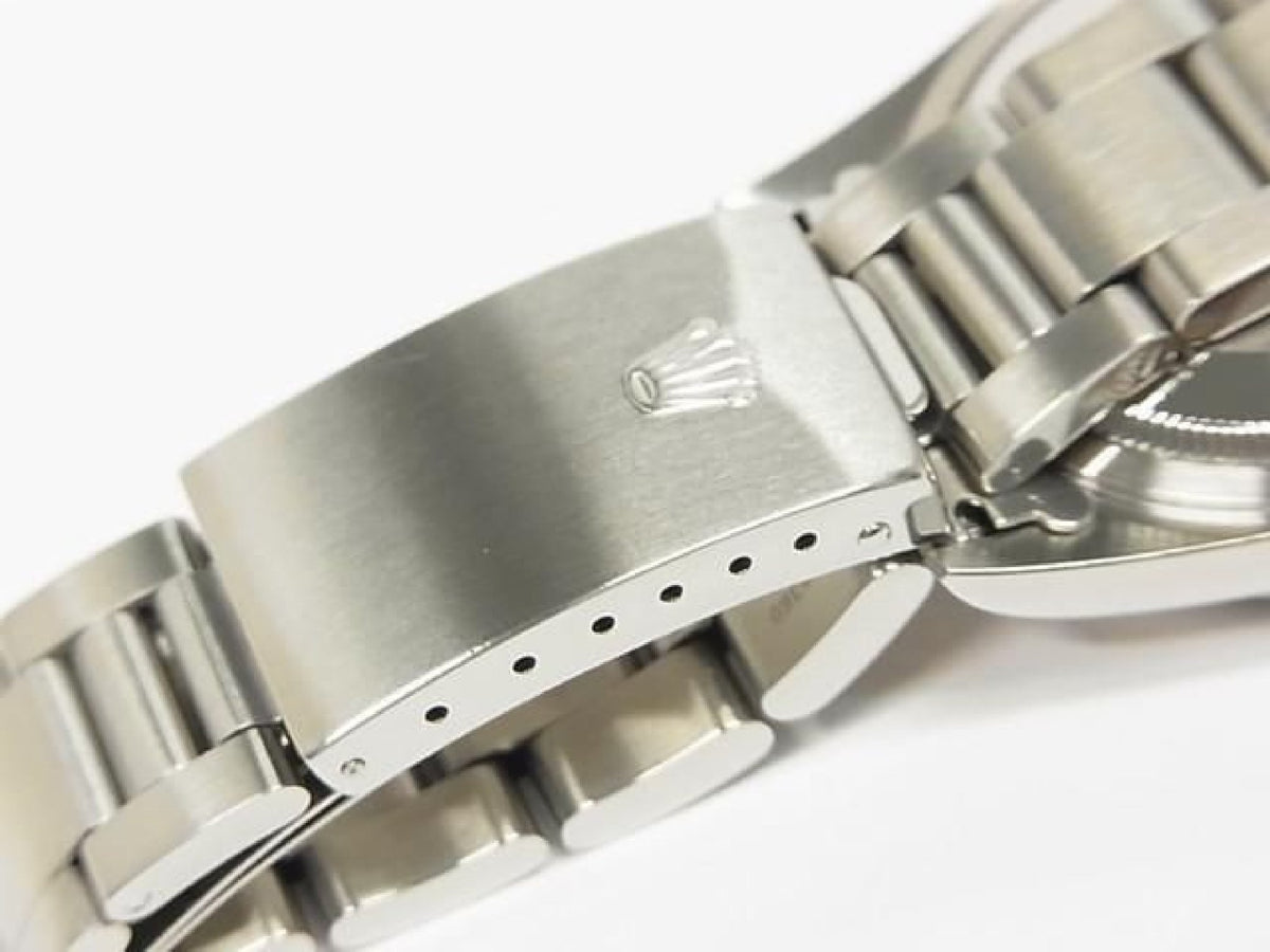 ROLEX Datejust schwarzes Zifferblatt 16200 P-Serie Herren 193793597 hannari-shop