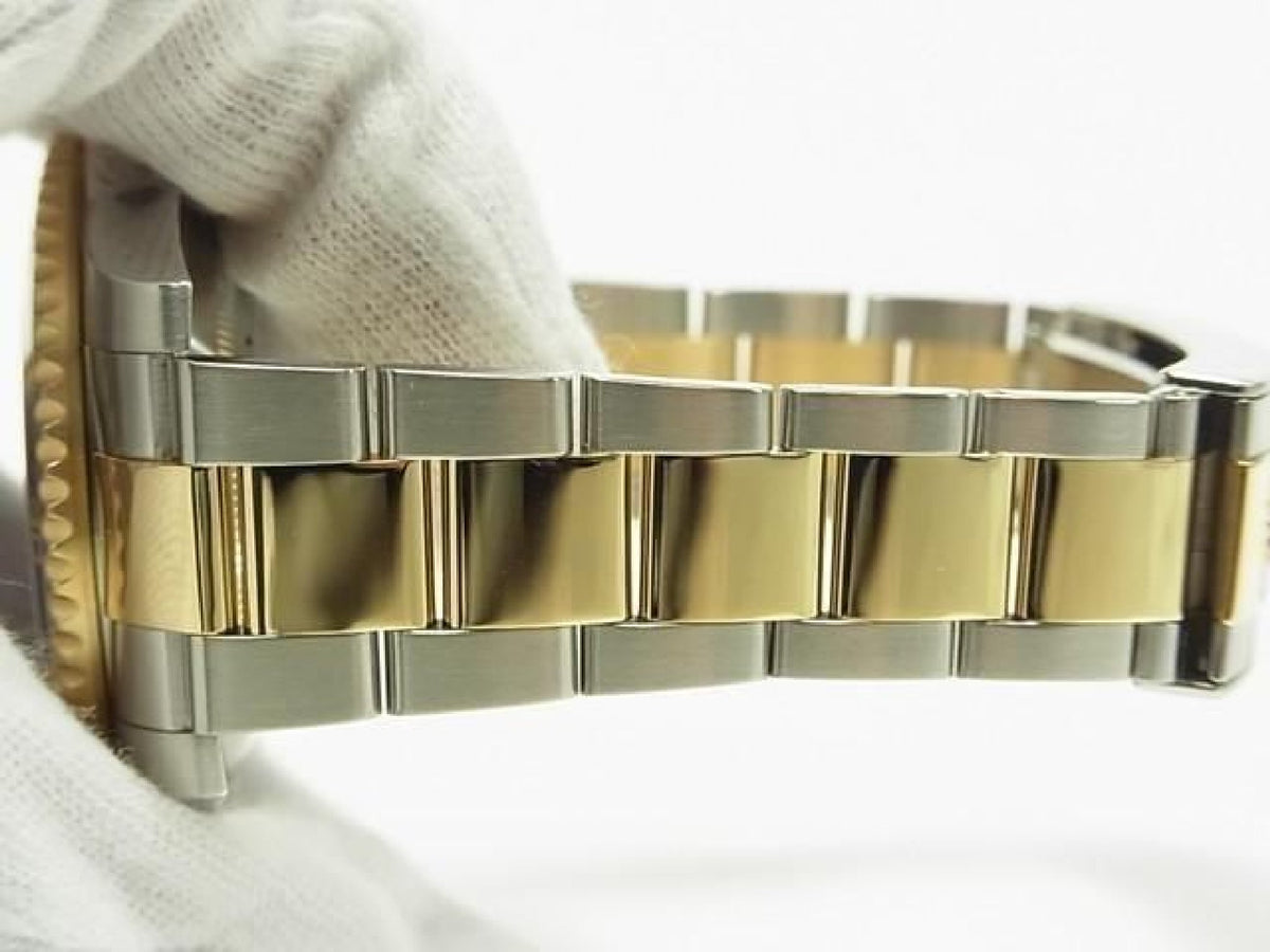 ROLEX Submariner date SS xYG blue8P diamond Ref.116613GLB Uomo 193804161 hannari-shop