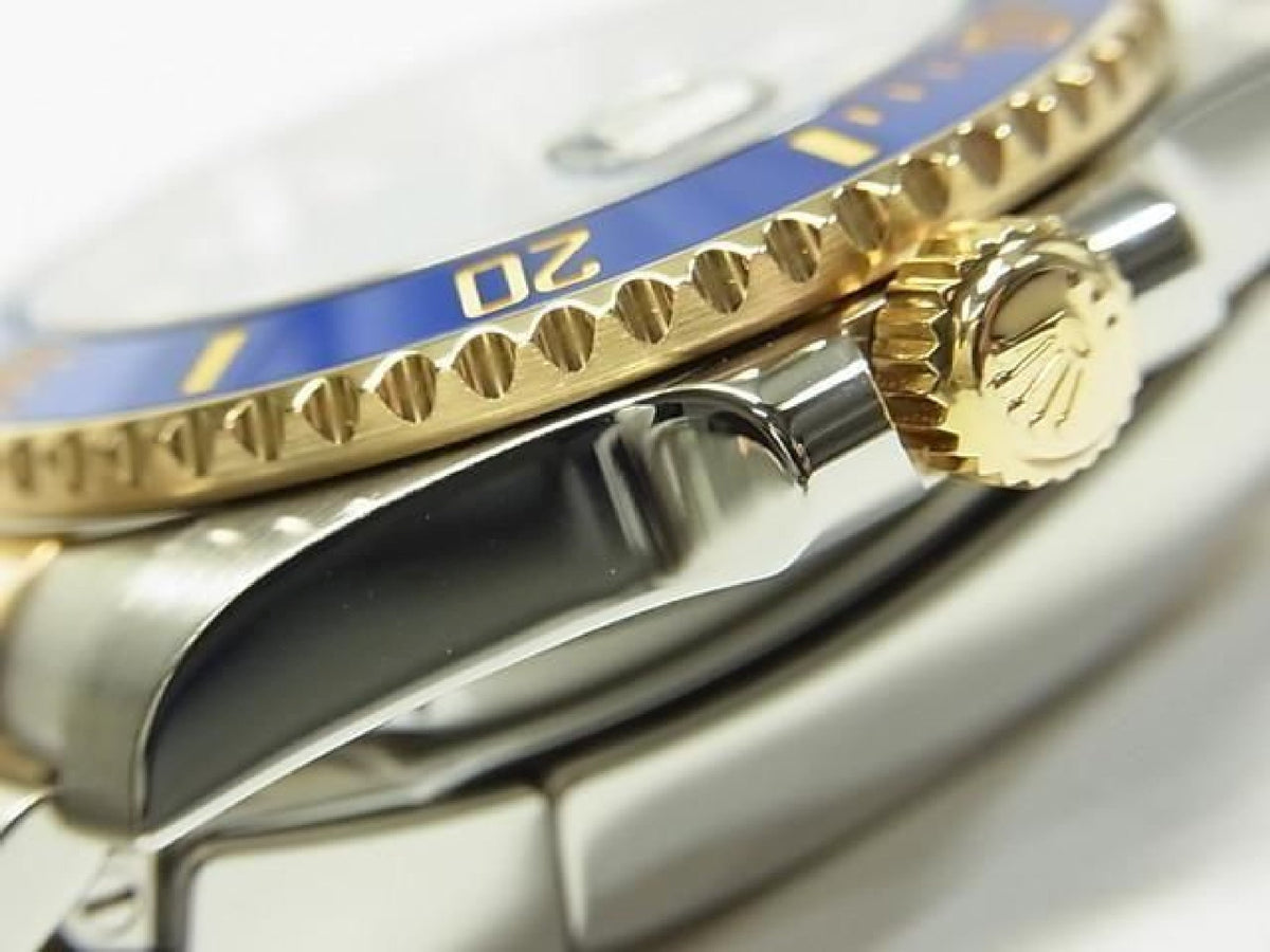 ROLEX Submariner date SS xYG blue8P diamond Ref.116613GLB Uomo 193804161 hannari-shop