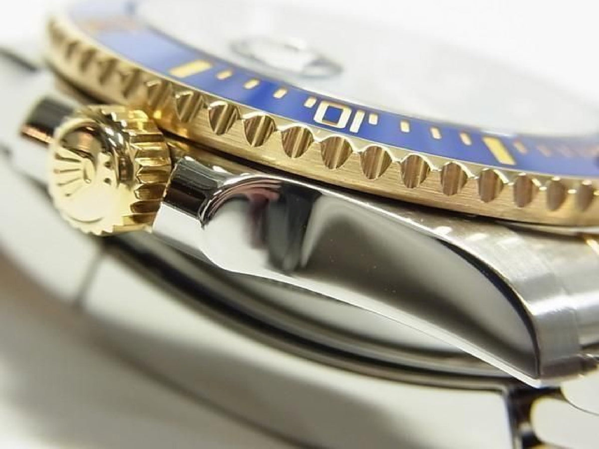 ROLEX Submariner date SS xYG blue8P diamond Ref.116613GLB Uomo 193804161 hannari-shop